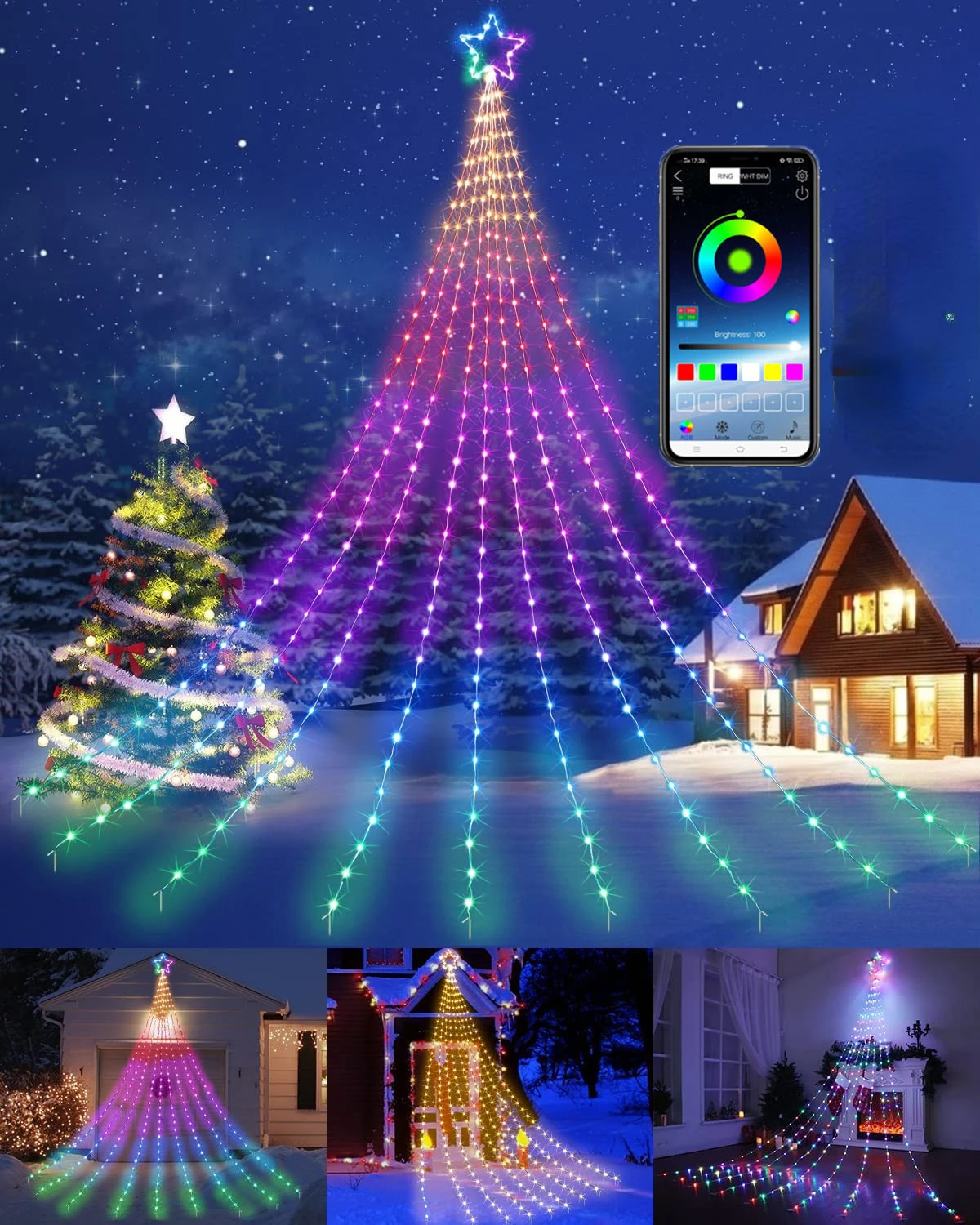 How To Dim Led Lights On Christmas Tree Shop