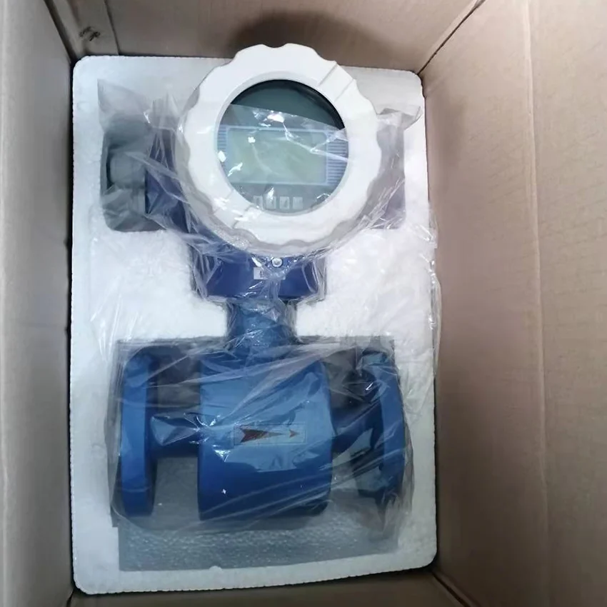 Smart Electromagnetic Digital Flow Meter DN10 DN15 DN20 DN25 Wastewater Sewage Slurry Liquid Seawater Flowmeters 4-20mA RS485