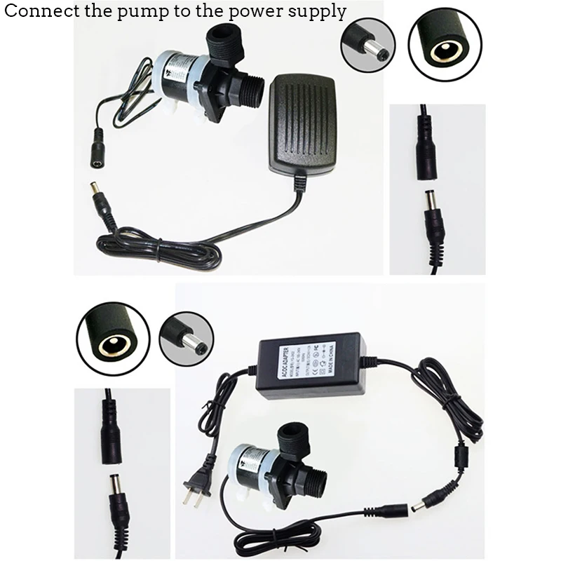 รูปสินค้า ปั๊มน้ำ DC 12V/24V ระบายความร้อน มัลติฟังก์ชั่น 1/2"