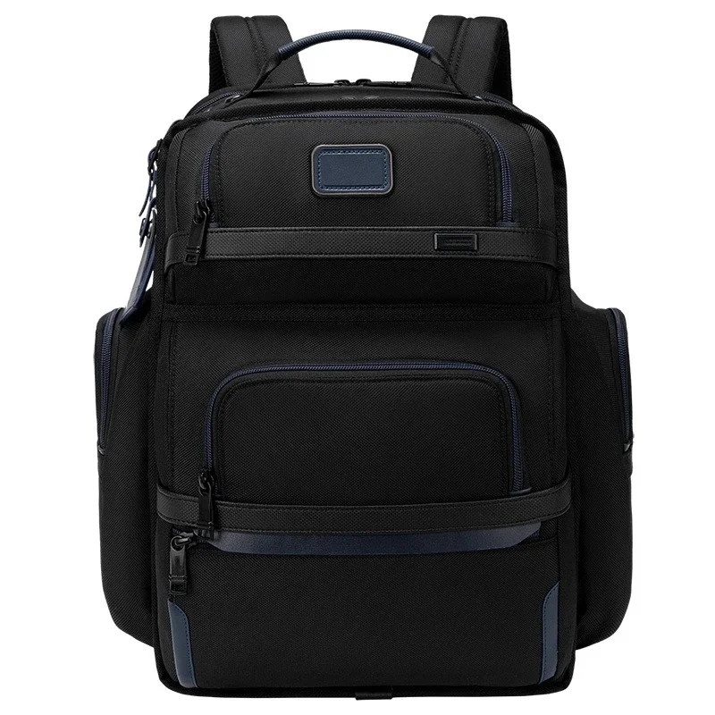 

have logo high quality 2603578 Ballistic Nylon Men's Black Business Backpack Computer Bag Casual Travel Backpack