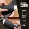 3 in 1 Portable Microfiber Screen Cleaner Spray Bottle with Cleaning Liquid for IPhone PC Laptop Polishing Cloth Cleaner Brush 5