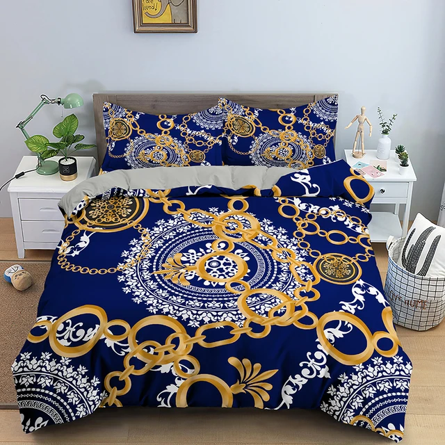 Customizable Bedding Set for Home, Quilt Covers, Geometric Patterns, Luxury  Bedding, Room Decoration - AliExpress