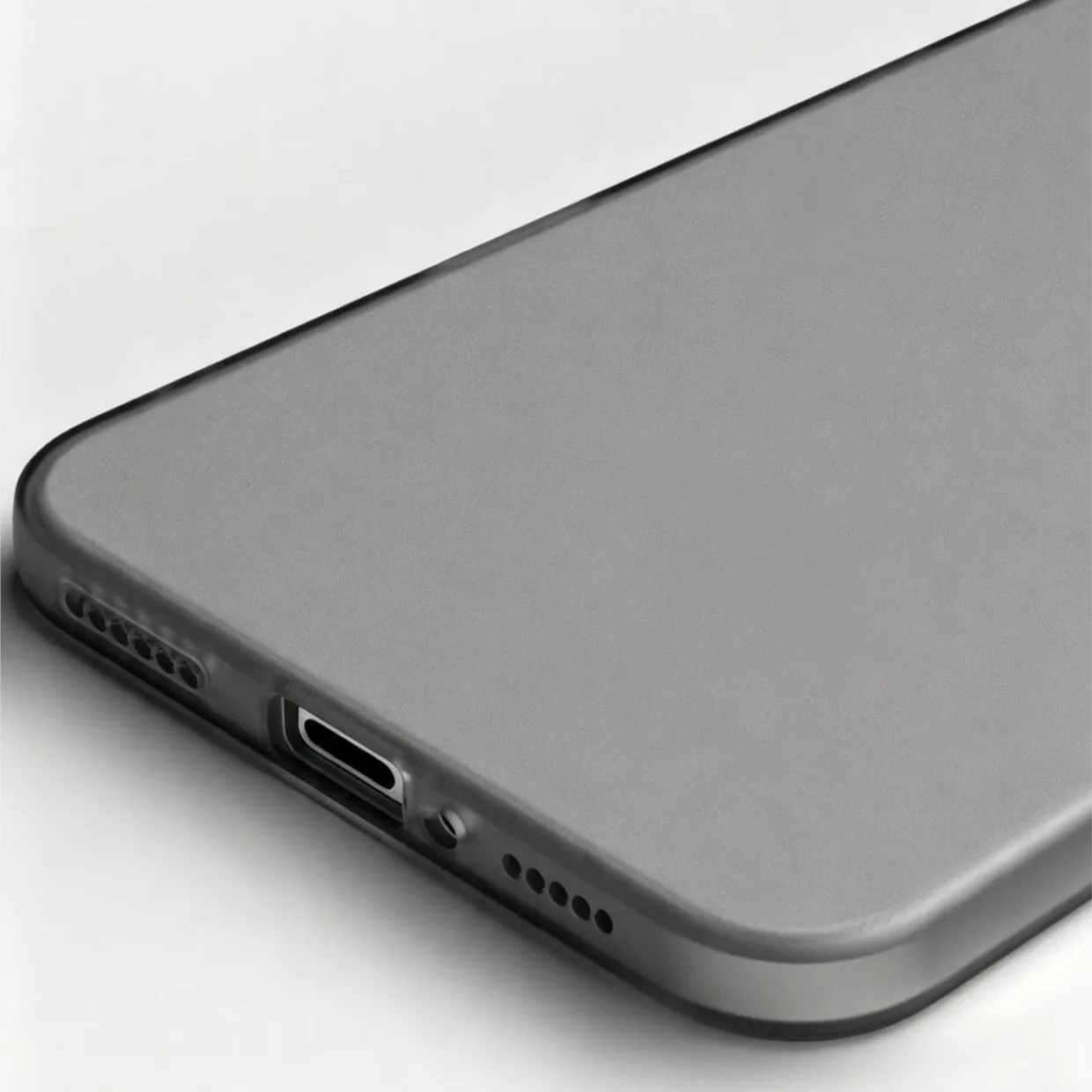 Ultra Thin Soft TPU Matte Translucent Silicone Phone Case