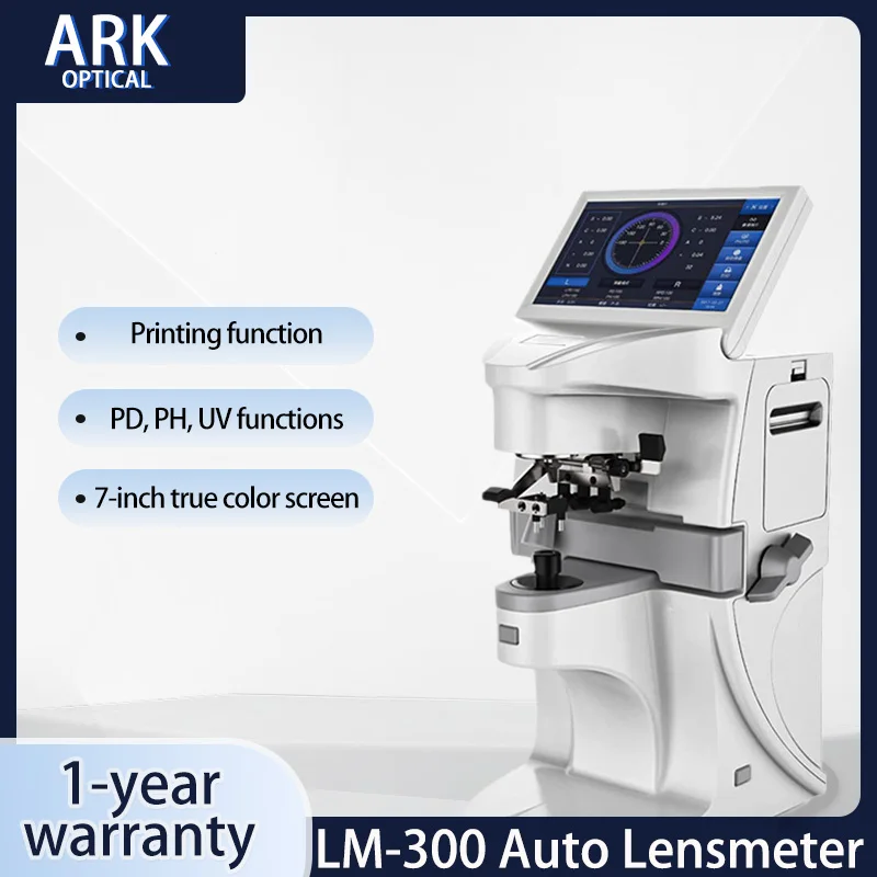 Auto Lens Meter 7 Inch Touch Screen Uv Pd Printing Focimeter Lensometer