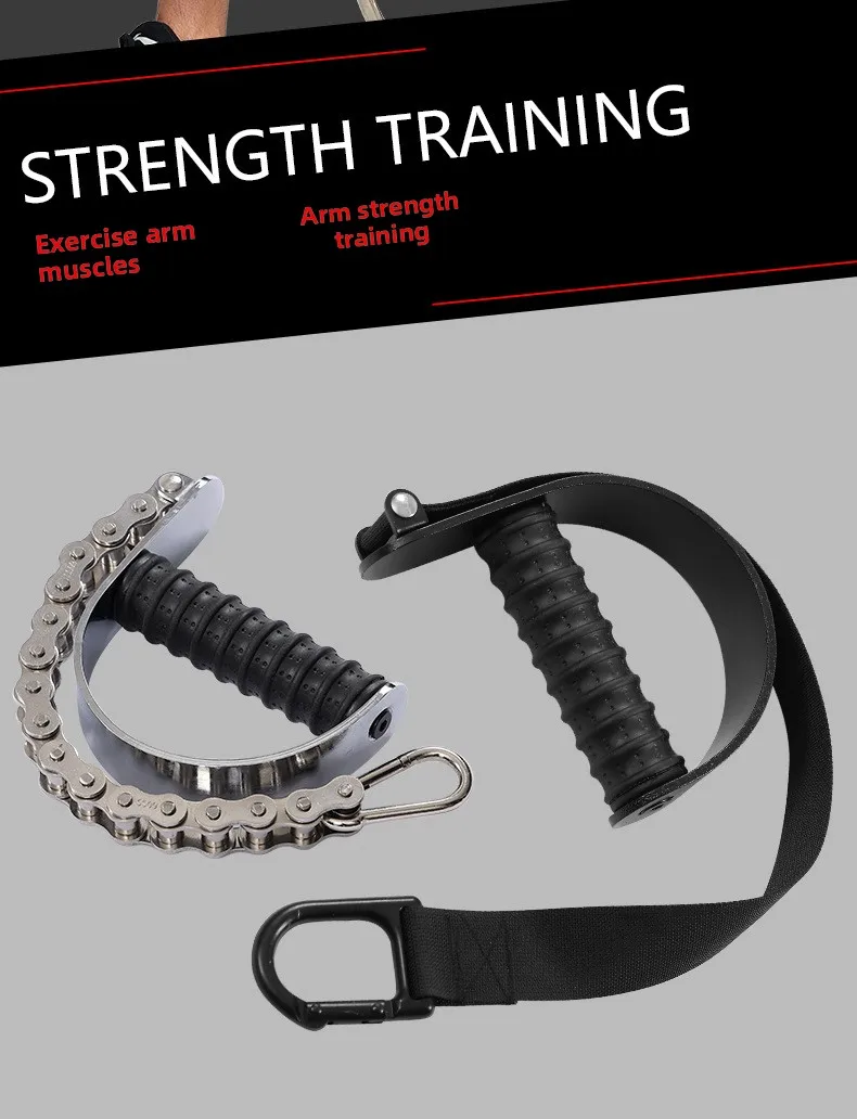 Handgelenkstrainer mit Einstellbarem Widerstand, Unterarmtrainer, Fitnessgerät für Langhantel-Anbau, Armmuskeltraining – Detail 2