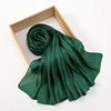 Nouveau Premium Shimmer soie Hijab écharpe femmes luxe Medine soie voile musulman femmes Hijab brillant châle islamique Turban Haedscarf enveloppes