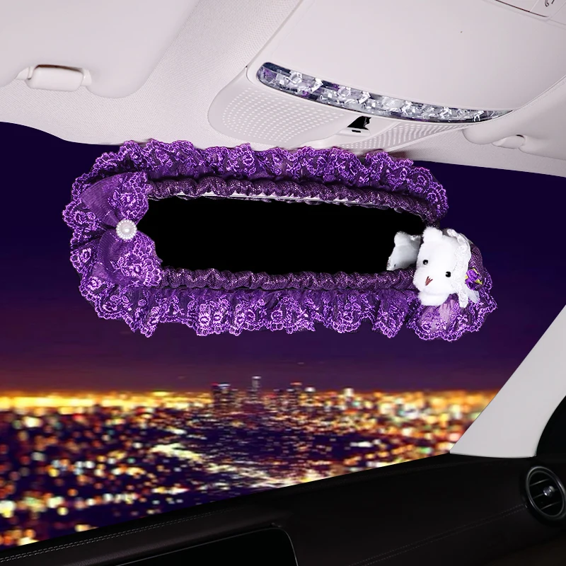 [Rearview mirror cover] Cute car interior products, rearview mirror cover, rearview mirror, car protective cover