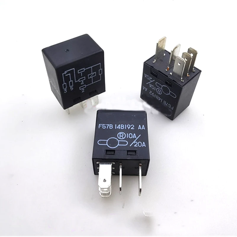 

5pcs New original F57B 14B192 AA 12V automotive relay 5-pin