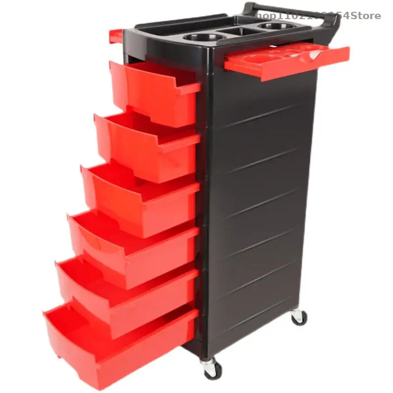 Bar Car Hairdressing Tool Barber Shops Multilayer Shelf In The Gallery Tool Cabinet Portable Hair Salon Cart