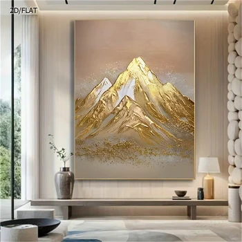 100% dipinto a olio dipinto a mano moderno coltello edificio scenario tela murale paesaggio di strada immagine di arte della parete per la decorazione della stanza di casa
