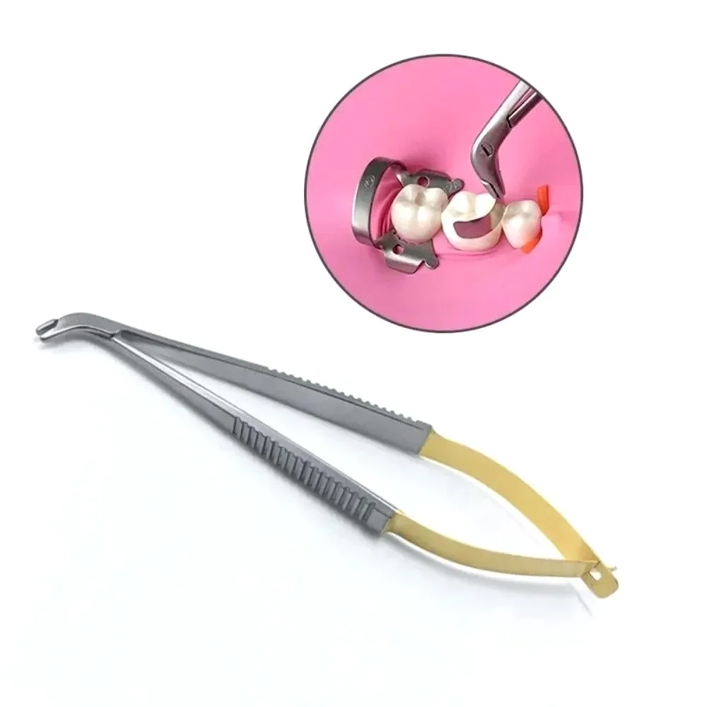 

Dental Matrix Holder Clamp Matrice Tweezer Band Forceps Fit V Palodent Garrison Dentist Tools