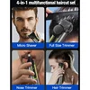 All in One Beard Trimmer with Adjustable Combs IPX7 Waterproof Trimmer for Men Hair Clippers Nose Trimmer Electric Razor Shaver 3