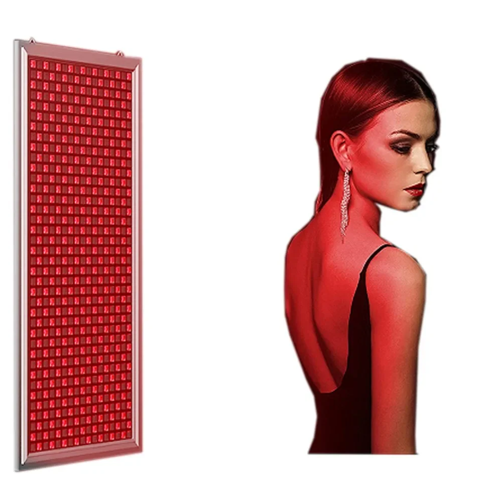 Red Light Therapy for Body and Face,Infrared Light Therapy Device for Shoulder Waist Muscle Pain Relief,660nm 850nm 590nm Timer