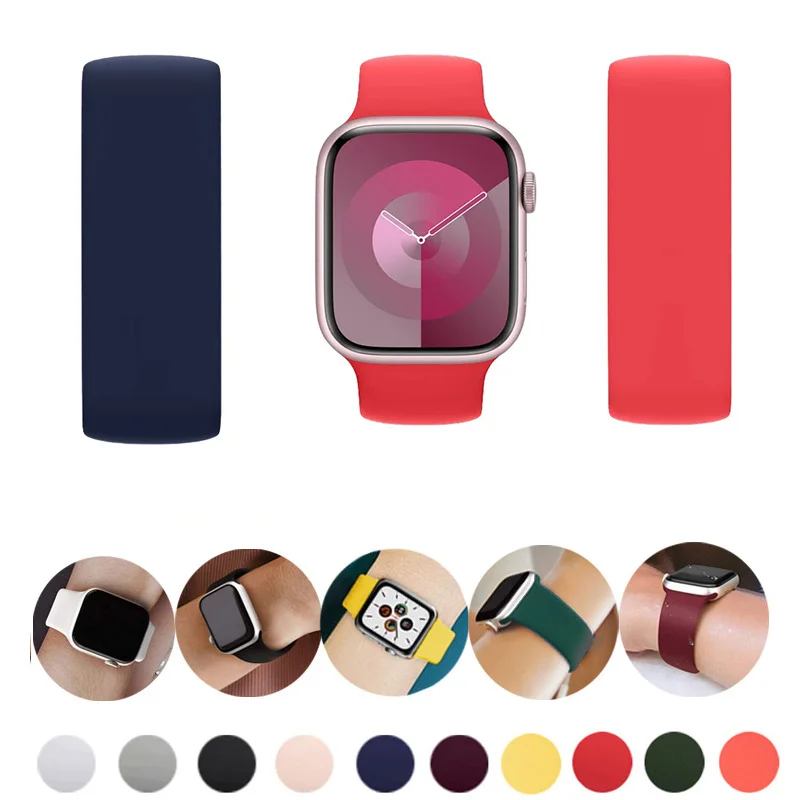 Silicone Solo Loop Wristband