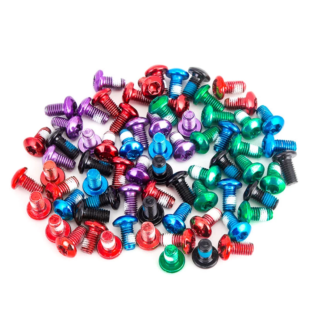 Stainless Steel M5x10mm Disk Brake Rotor Bolts for Mountain Bike