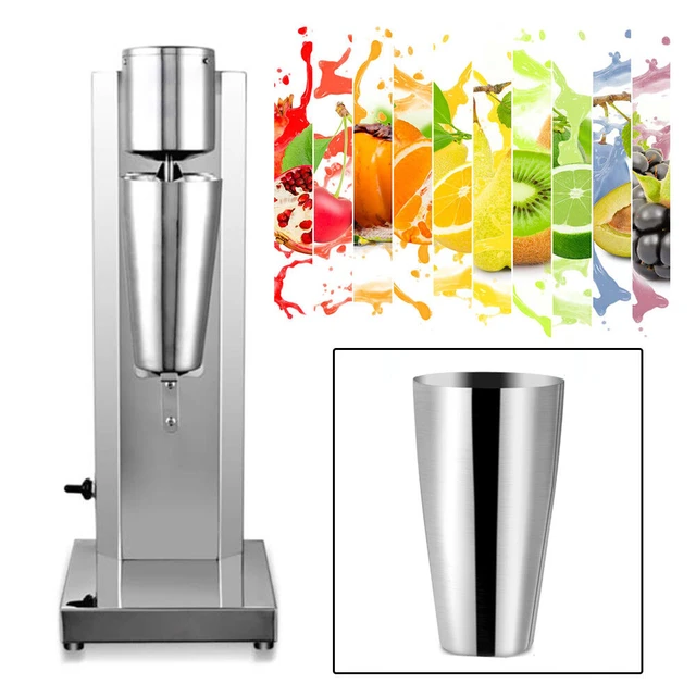 Commercial Electric Milk Shake Machine Blenders Tea Drink Mix Milkshake  Mixer