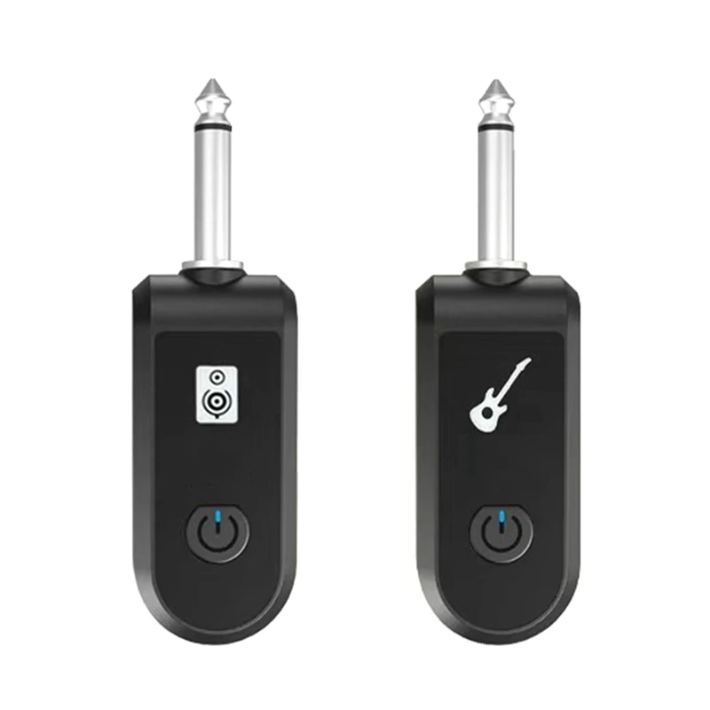 2.4G Wireless Instrument Pickup Rechargeable Transmitter Receiver For 6.35Mm Audio Interface Electric Instruments
