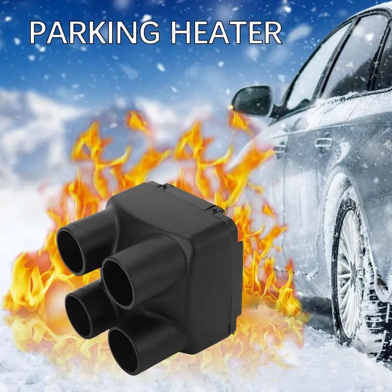 

Car Heating System Outlet Duct 5KW 4 Hole Heater Outlet Pipe Car Accessories For SUV RV Sedan Truck Mini Van Sports Car Duct