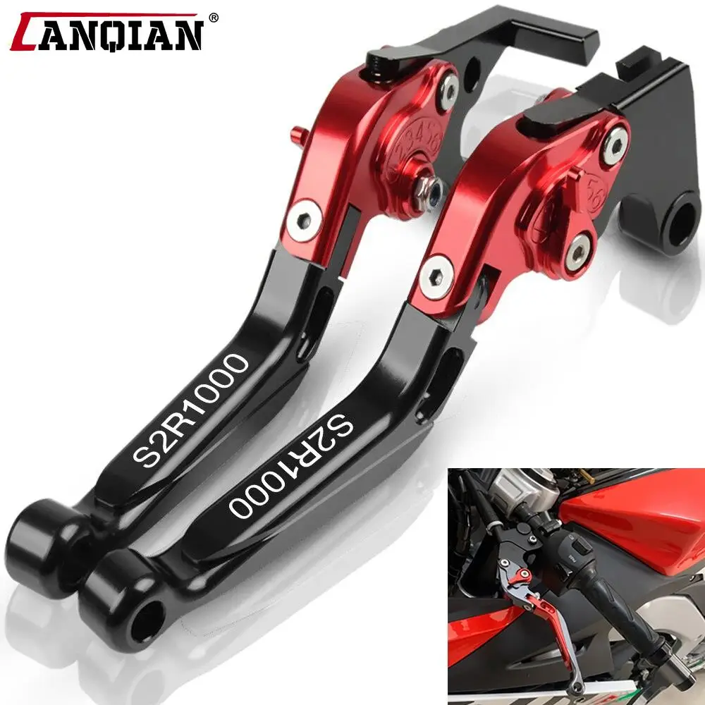 

FOR DUCATI S2R1000 2006 2007 2008 Motorcycle Accessories handbrake Folding Extendable Adjustable Clutch Brake Levers S2R 1000