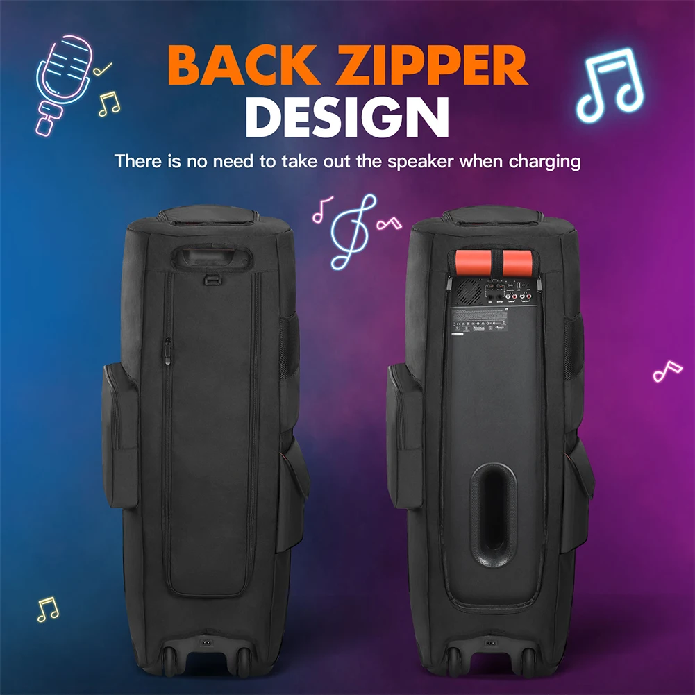 Speaker Storage Case For JBL PartyBox 1000 710 520 310 320 110 Club 120 Bluetooth Speakers Waterproof Anti-Slip Nylon Dust Cover