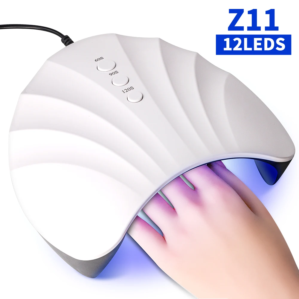 전문 네일 UV LED 램프, 빠른 건조 젤 네일 광택제 광선 요법 기계, 매니..