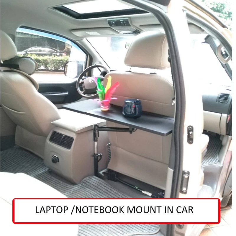 OK850 LONG 360 degree Rotate Full Motion Laptop Car Mount Stand Desk