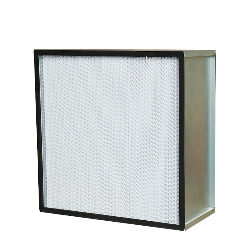 

H11 H12 H13 H14 U15 U16 U17 Aluminium Alloy Frame HEPA Filter Fiber Glass Media HEPA Air Filter