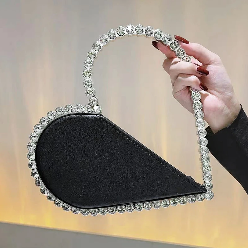 Borsa Nera Donna BAIGIO Pochette Donna PU, Borsa Da Sera Con Catena Staccabile, Elegante Busta Per Ballo Di Fine Anno, Matrimonio Pochette Donna Elegante
