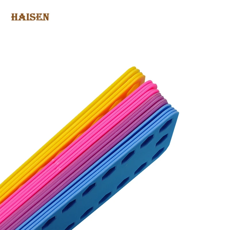 Solid Color Plastic Winding Board Tools 36 Hexagonal Holes Thread Coiling Plate Sewing DIY Cross Stitch Embroidery Accessories