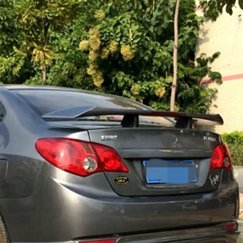 

Universal car Rear Wing Spoiler With Led Light ABS Material Car Rear Wing Primer Color Rear Spoiler For Volvo S60 Spoiler 2012+