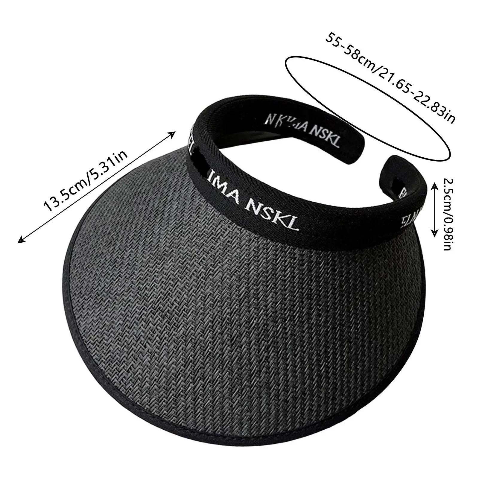 Womens Sun Visor Hat Large Brim Summer UV Protections Beach Cap for Outdoor Activities Sunshade Hat Patio umbrella lamp