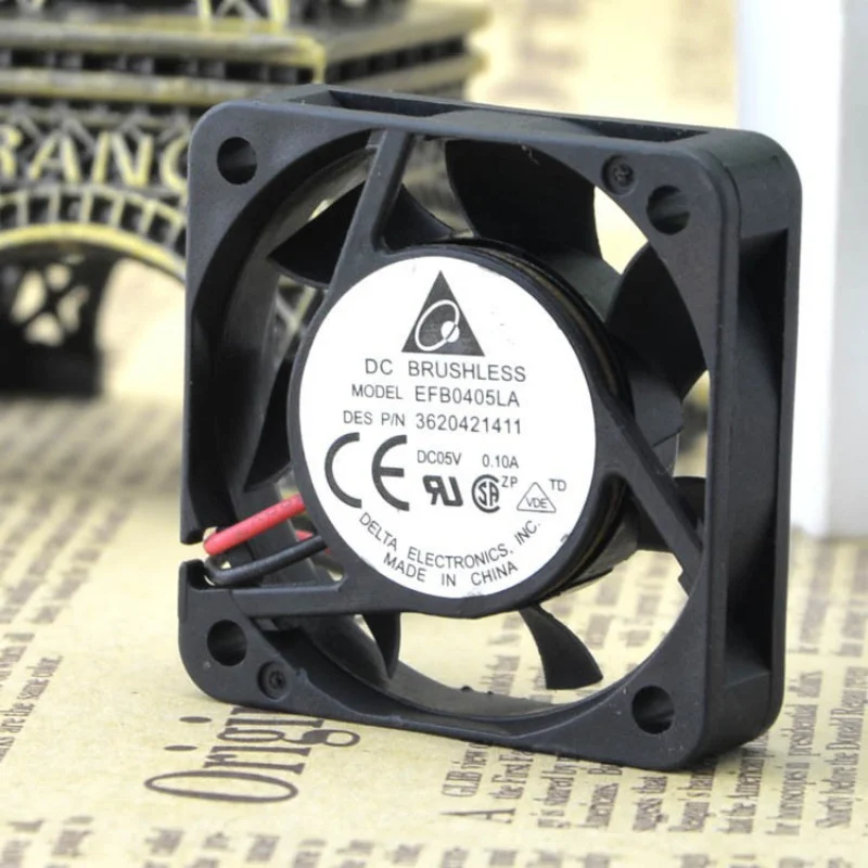 

4010 5V 0.10a 4cm Fan Mute Ball Fan Efb0405la