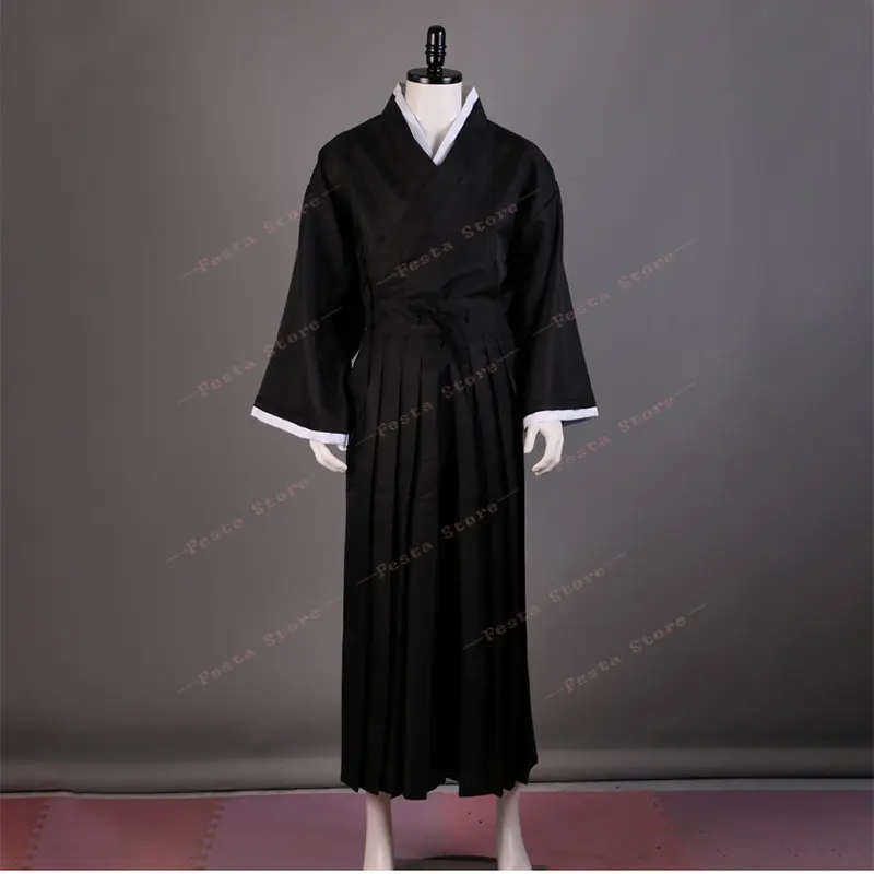 Bleach: Thousand-year Blood War Arc Ichigo Kurosaki Cosplay Costume Wig  Shinigami Attire Black Kimono Fullbring Uniform Props - Cosplay Costumes -  AliExpress