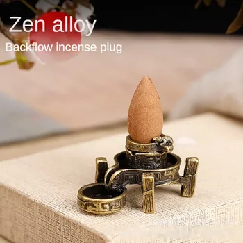 Antique Backflow Incense Burner Buddha Hand Graphite Incense Stand DIY Home Zen Waterfall Ornamental Tea Ceremony Ornaments 1
