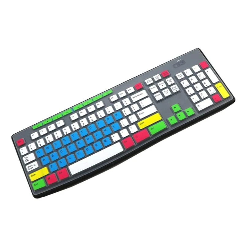Spill-Proof Silicone Keyboard Cover - Universal Protector for Office, Home, and School