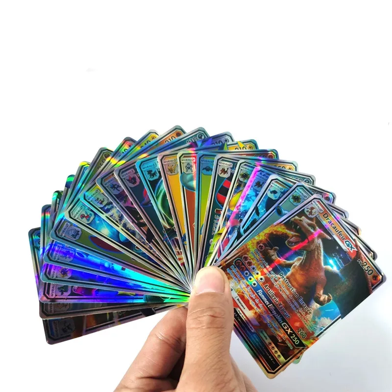 Cartes Pokémon Espagnoles et Brillantes pour Enfants, Vstar, VMAX, GX, EX,  MEGA, Version d'Affichage, Jeu, Battle Trading, Flas Box, 50-100Pcs -  AliExpress