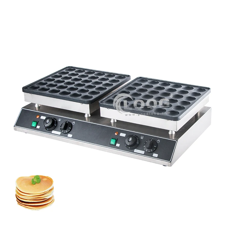 

Commercial Nonstick Poffertjes Grill Mini Pancake Machine 36 Holes Baking Equipment Pancake Maker With Factory Price