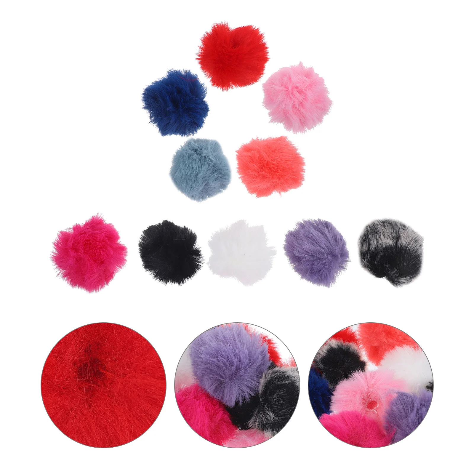 

Universal Lavalier Furry Microphone Windscreen Lapel Mic Furry Windshield Wind Muff Soft Windproof Covers