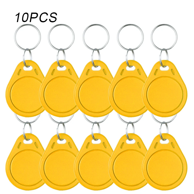 Multi-Colour RFID Replaceable Smart Token Keychain Set