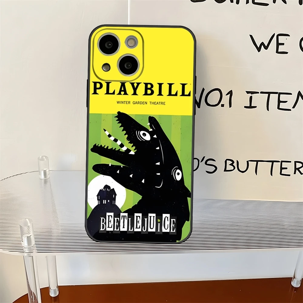thumbnail image 1 of B-Beetlejuices Handbook Phone Case for 14 Pro Max for iphone 13 16 14 15 12 Mini 11 Xr X Xs Pro Max 8 7 6 Plus Back Cover, 1 of 5