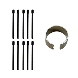 Enhanced Stylus Tips with Metal Clip (10pcs)