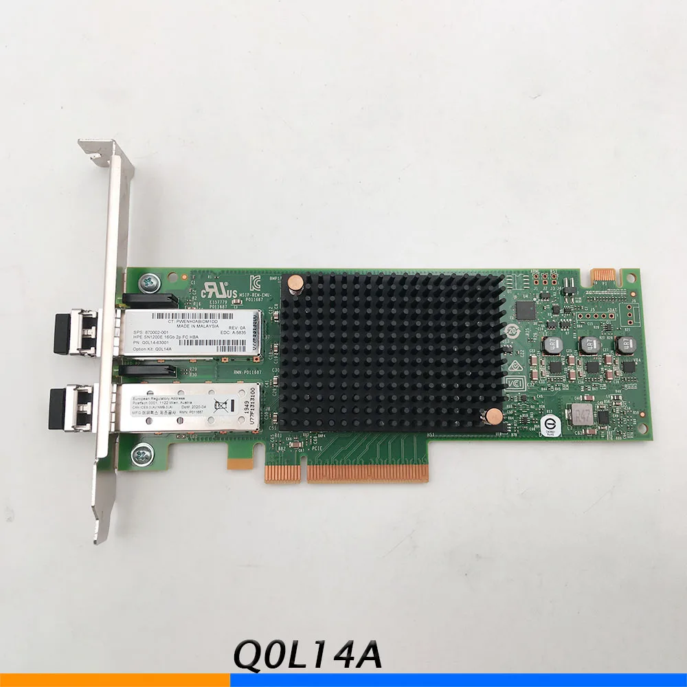 Para HPE 870002-001 A-5835 Q0L14A SN1200E 16Gb 2P FC tarjeta HBA