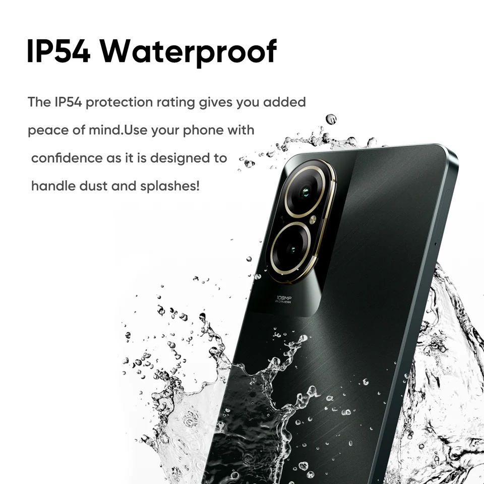 Realme C67 4G (8 GB RAM, 256 GB ROM) | Cámara De Zoom En Sensor 3X De 108 MP | Chipset Snapdragon 685 De 6 Nm | Pantalla De 950 Nits 90Hz | Resistencia Al Agua IP54