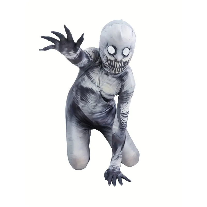 Disfraz Máscara De Grim Reaper Halloween Cosplay Terror Niño | Meses