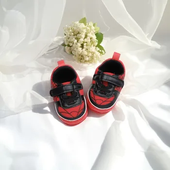 Male baby sports shoes, baby walking shoes, 0-6-12-18 months, mesh shoes, anti slip and breathable
