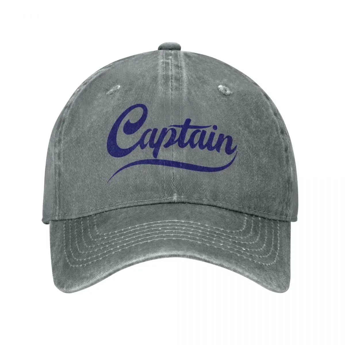 

Captain Marine nautical Graphic Text Cowboy Hat Luxury Cap fashionable beach hat Caps Women'S Golf Clothing Men'S