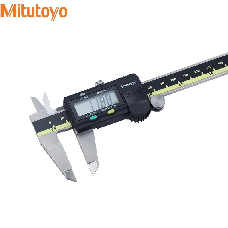 

Mitutoyo Brand 6in 8in 12 Digital LCD Vernier Calipers 150mm 200mm 300mm 500-193-20 Quality Assurance Measuring Tools