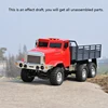 CROSS RC Model 1/12 KC6L Truck Off Road Military Car 6*6 KIT Motor Metal Hubs TH10489 5