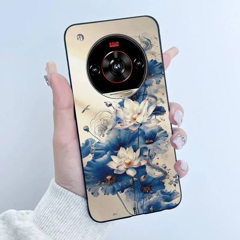 Aesthetic Luxury Soft Silicone Cover for ZTE Nubia Focus 2 Ultra 5G - Cute & Cool Design for Boys & Girls