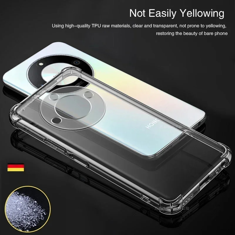 Ultrathin Clear Airbag Anti-Fall Phone Case - 360° Soft Protection Cover